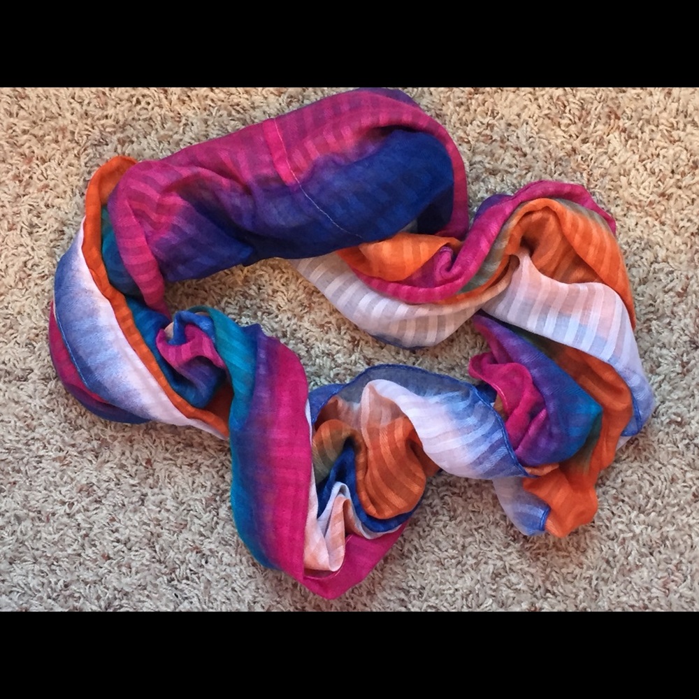 Multicolor Infinity Scarf